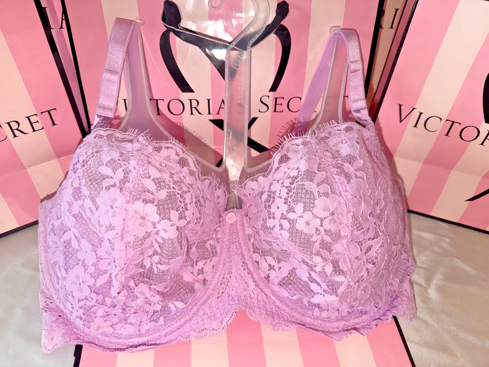 Victoria's Secret Bling Bra 38DDD Dream Angels Lilac